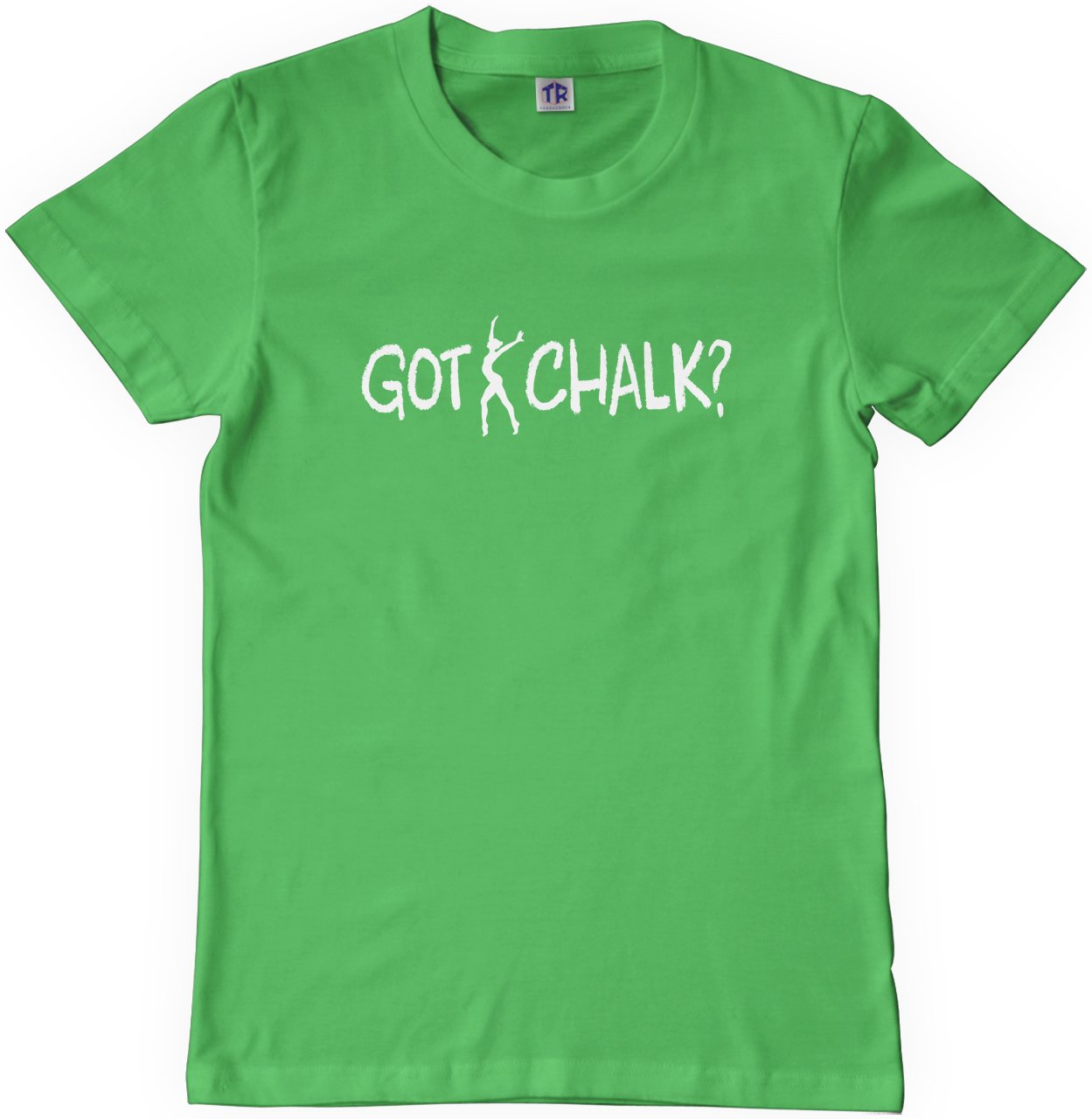 Threadrock Big Girls' Got Chalk Gymnastics Youth T-Shirt - Comfortable Athletic Tee for Young Gymnasts - Perfect for Training, Competitions & Team Spirit