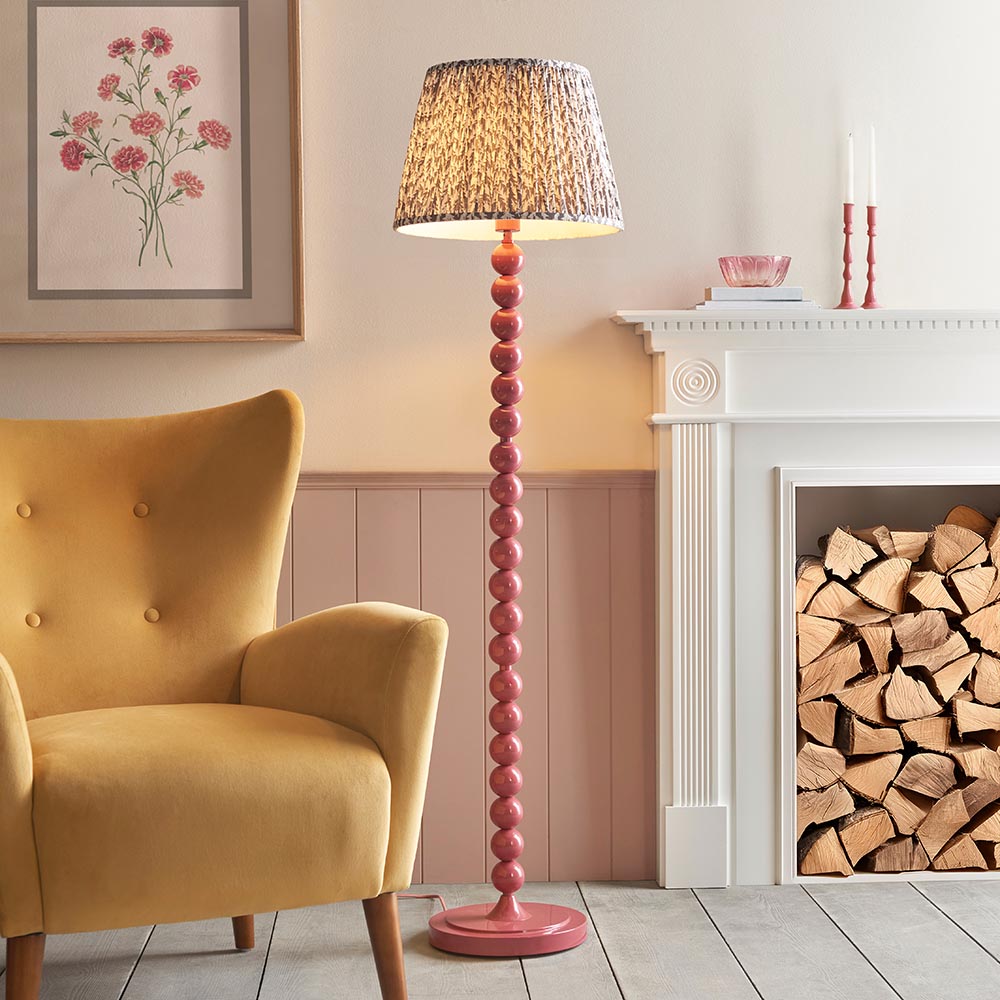 Auralis Leaf Floor Lamp with E27 Socket - Modern Adjustable Standing Light for Living Room, Bedroom & Office - Multiple Finishes Available