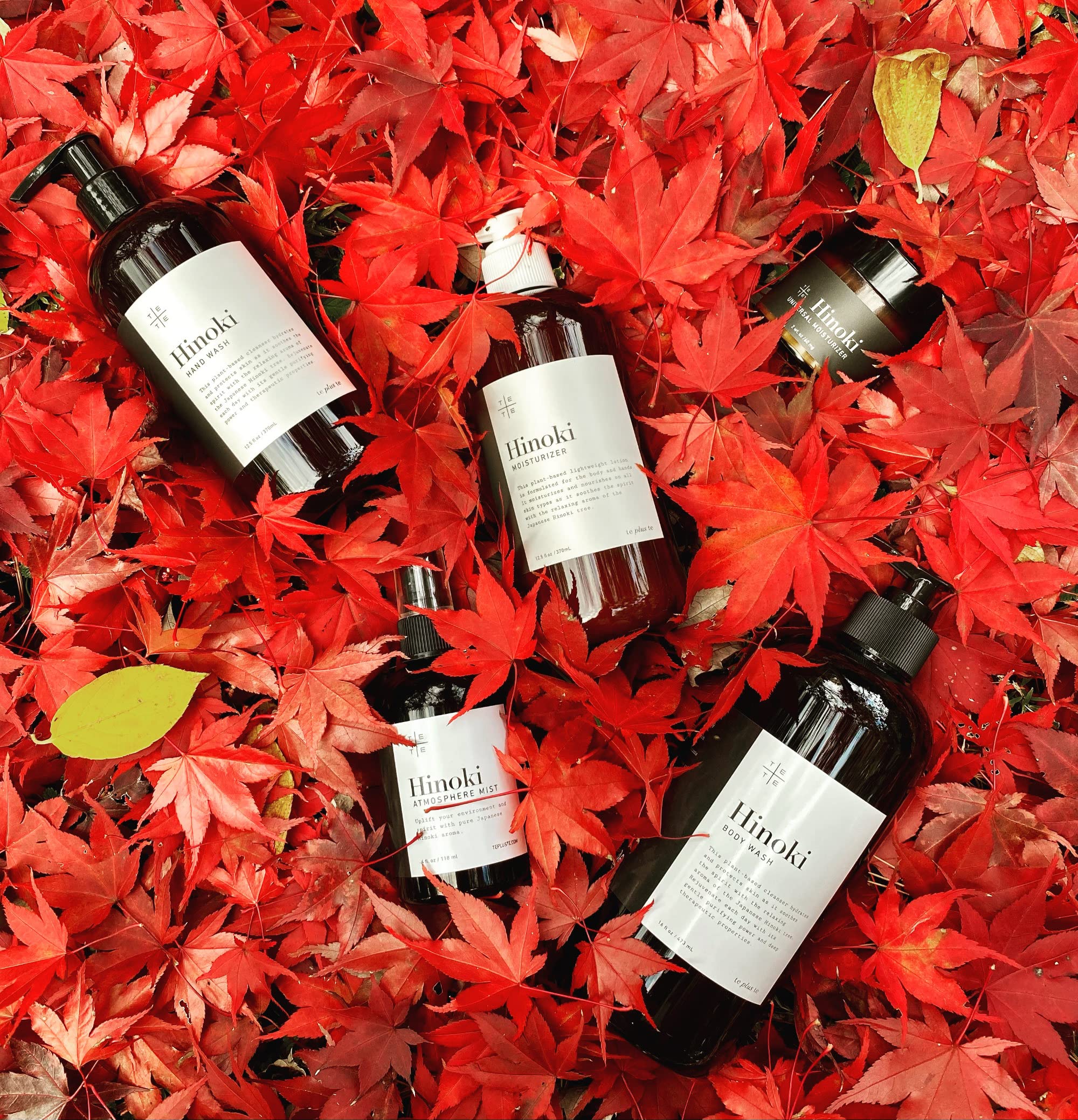 Japanese Hinoki Essential Oil Body Wash - Gentle, Hydrating & Vegan with Soothing Aroma | Relaxing Bath & Shower Experience for Dry & Sensitive Skin