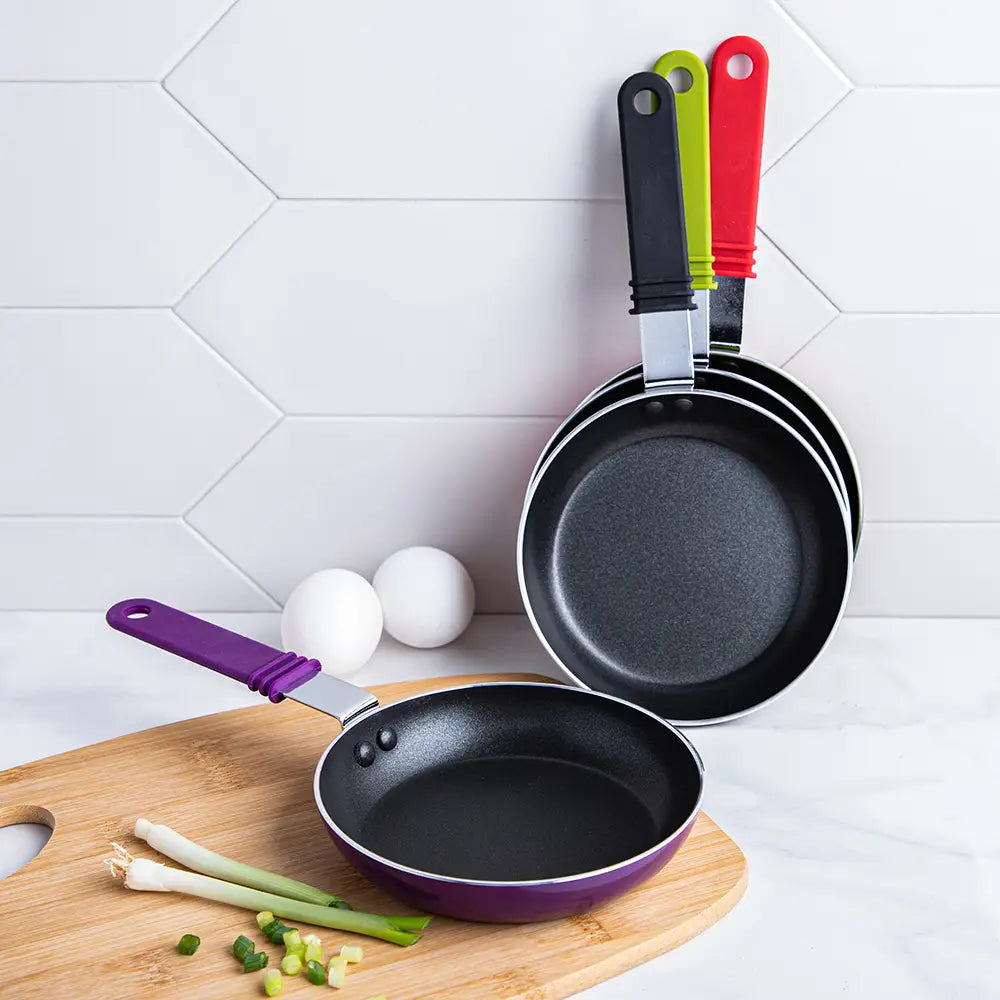 STARFRIT 33064N Eco Chef Mini Frying Pan 6-Inch Nonstick Skillet - Perfect for Eggs, Pancakes & Single-Serving Meals | Eco-Friendly Cookware for Small Kitchens & Camping