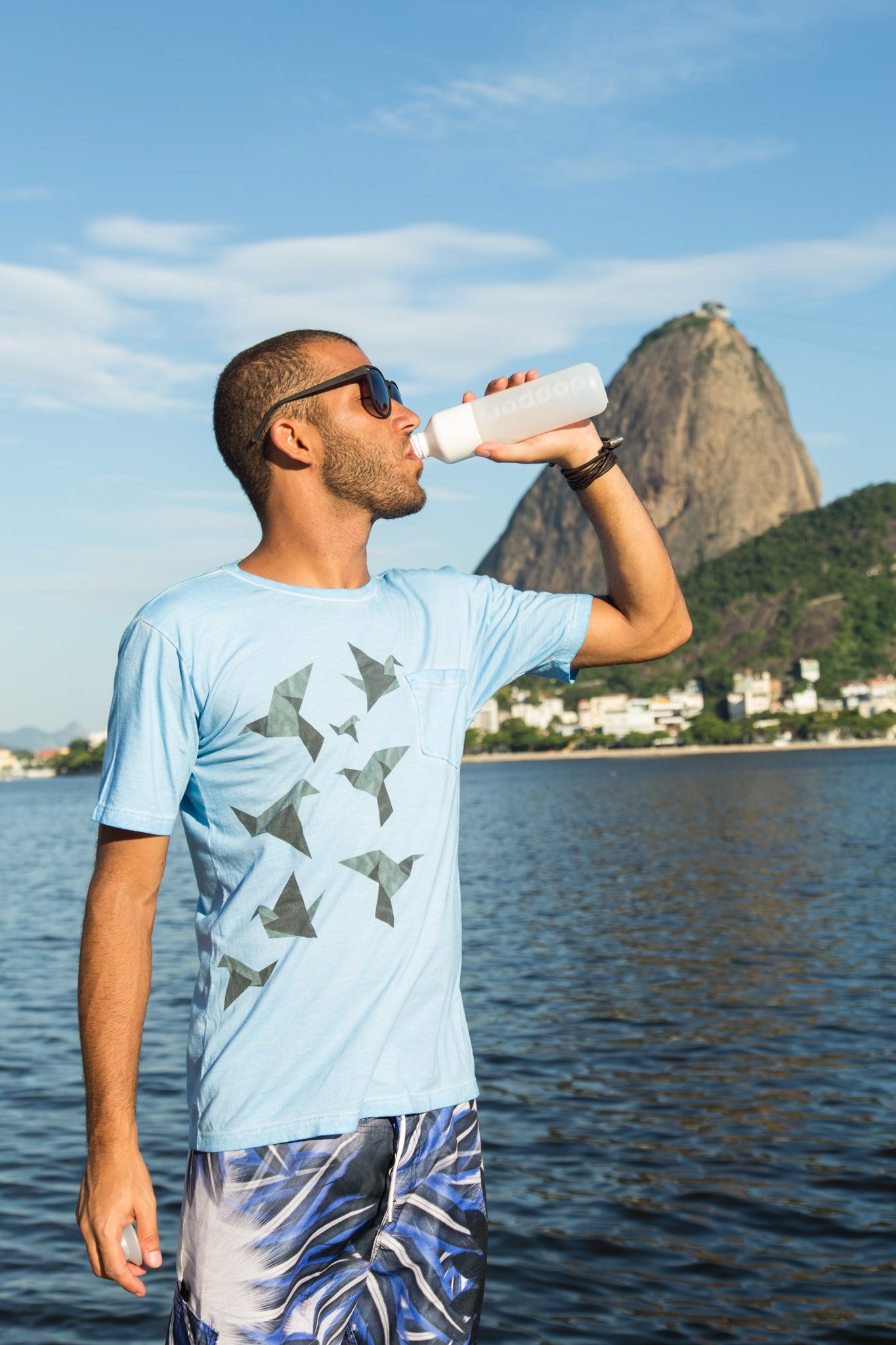 Preserve 27000 Reusable Water Bottle - 27oz BPA-Free, Eco-Friendly & Leak-Proof - Pure White | Perfect for Gym, Hiking, Office & Everyday Hydration