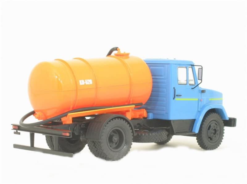 1/43 Scale Soviet Russia KO-520 ZIL-508.1 Vacuum Tank Truck Pre-Built ABS Model - Collectible Diecast Truck for Display, Gift & Military Vehicle Enthusiasts - Perfect for Home Office Decor, Model Showcase & Historical Collection
