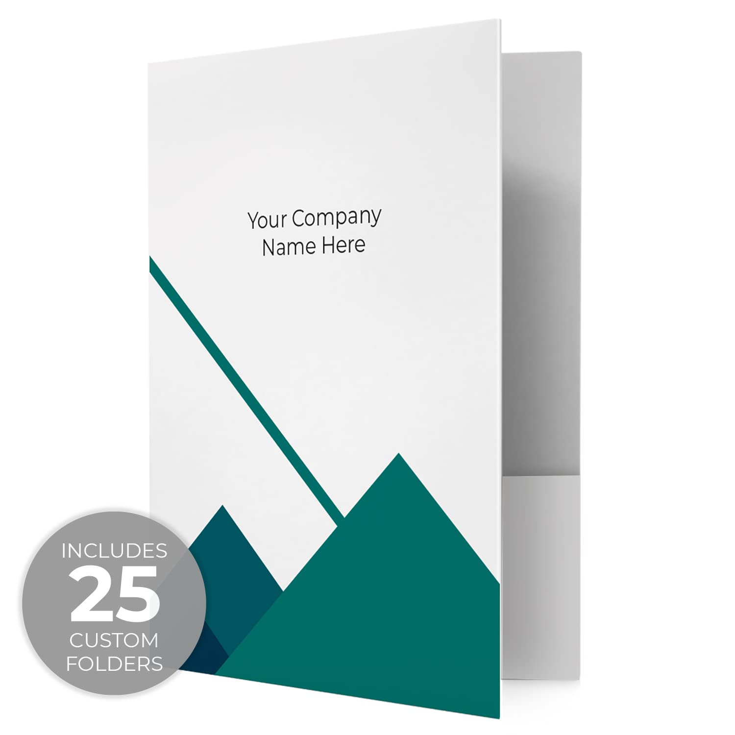 25 Custom Business Name Folders - 9