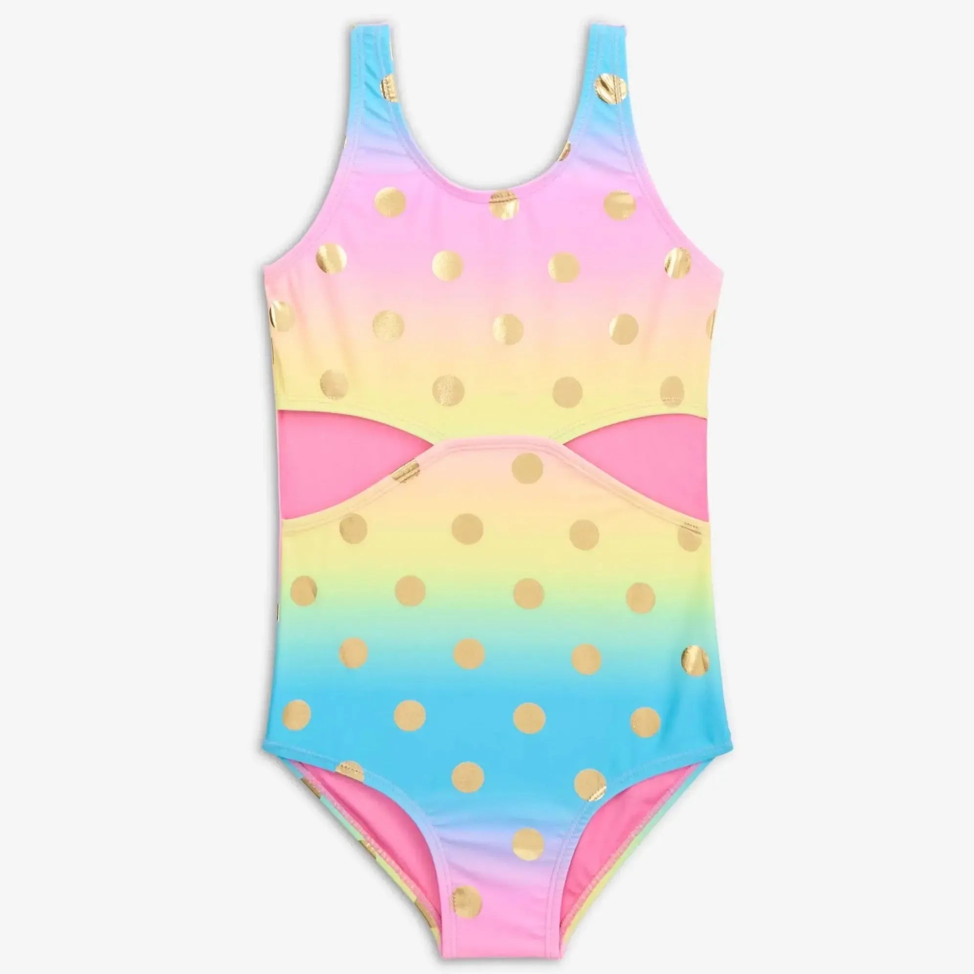 Appaman Erika One Piece Swimsuit for Women - Rainbow Dots Print Bathing Suit | Perfect for Beach Vacations, Pool Parties & Summer Getaways