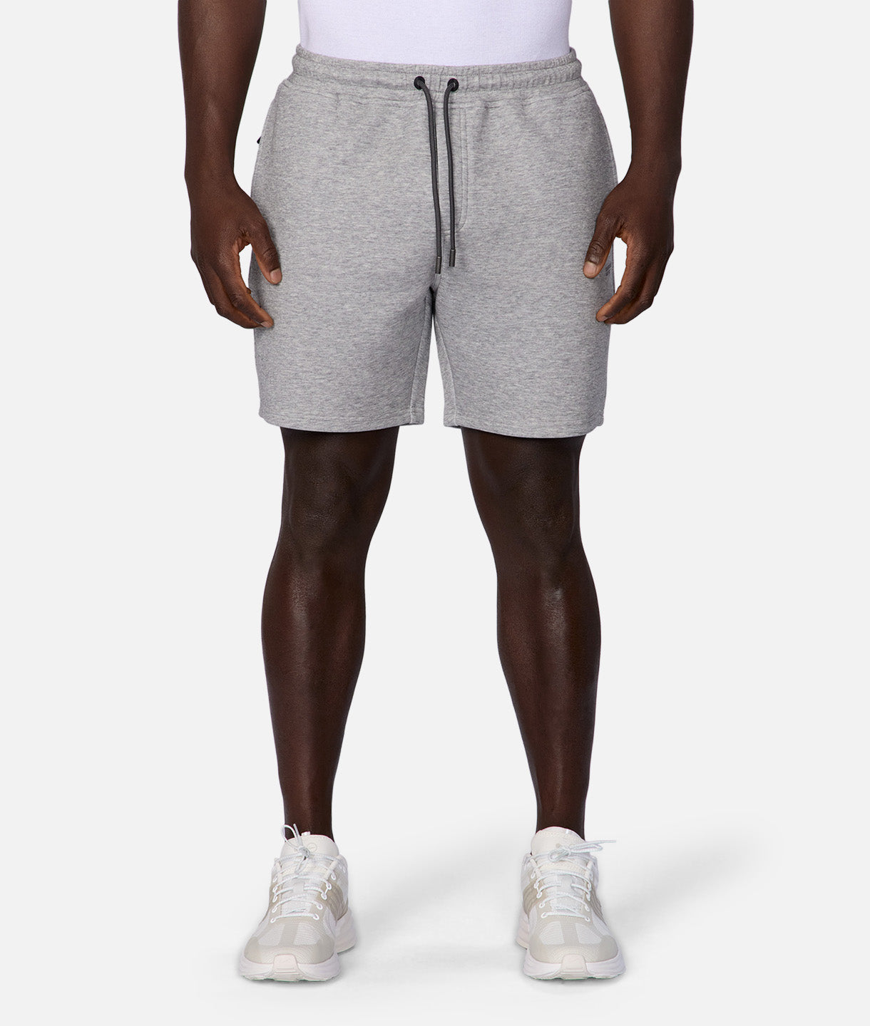 The Tech Track Short - Lightweight Tech Grey Running Shorts for Men - Perfect for Gym, Jogging & Outdoor Workouts