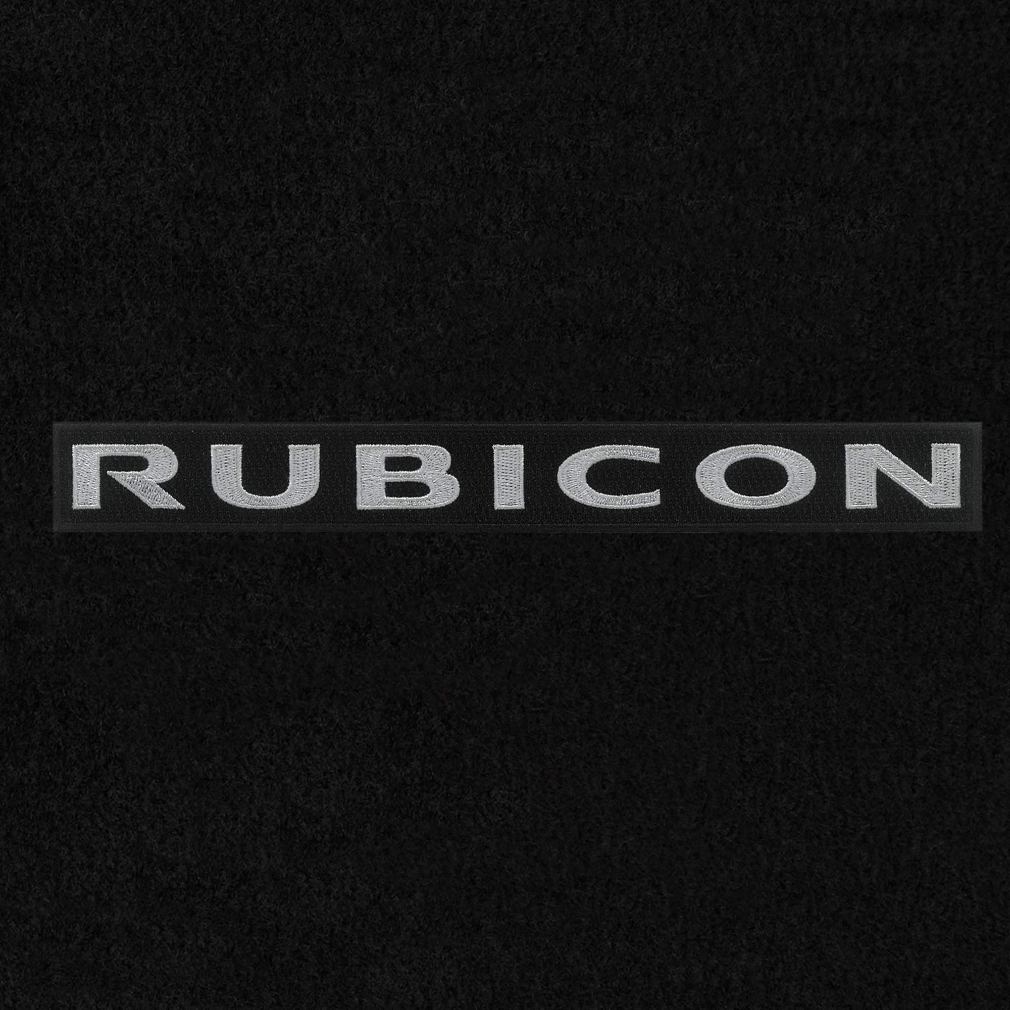 Premium Custom-Fit Carpet Floor Mats for Jeep Wrangler JK 2011-2013 - Black 4-Piece Set with Rubicon Logo | All-Weather Protection & Luxury Interior Upgrade for Off-Road & Daily Driving