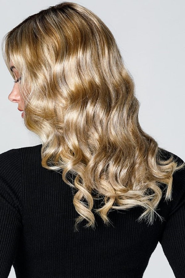 Top Coverage Wavy 18 Inch Lace Front Human Hair Wigs for Women - Natural Looking Full Lace Wig with Baby Hair for Daily Wear, Parties & Special Occasions