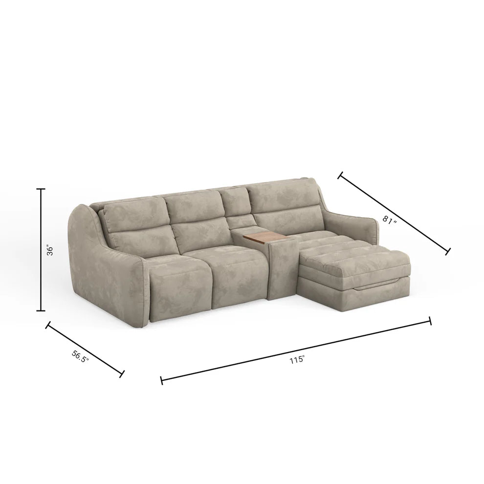 Enfinity Lounger™ Collection - Premium Comfort Lounge Chair for Living Room, Bedroom & Patio - Modern Accent Furniture for Relaxing & Reading