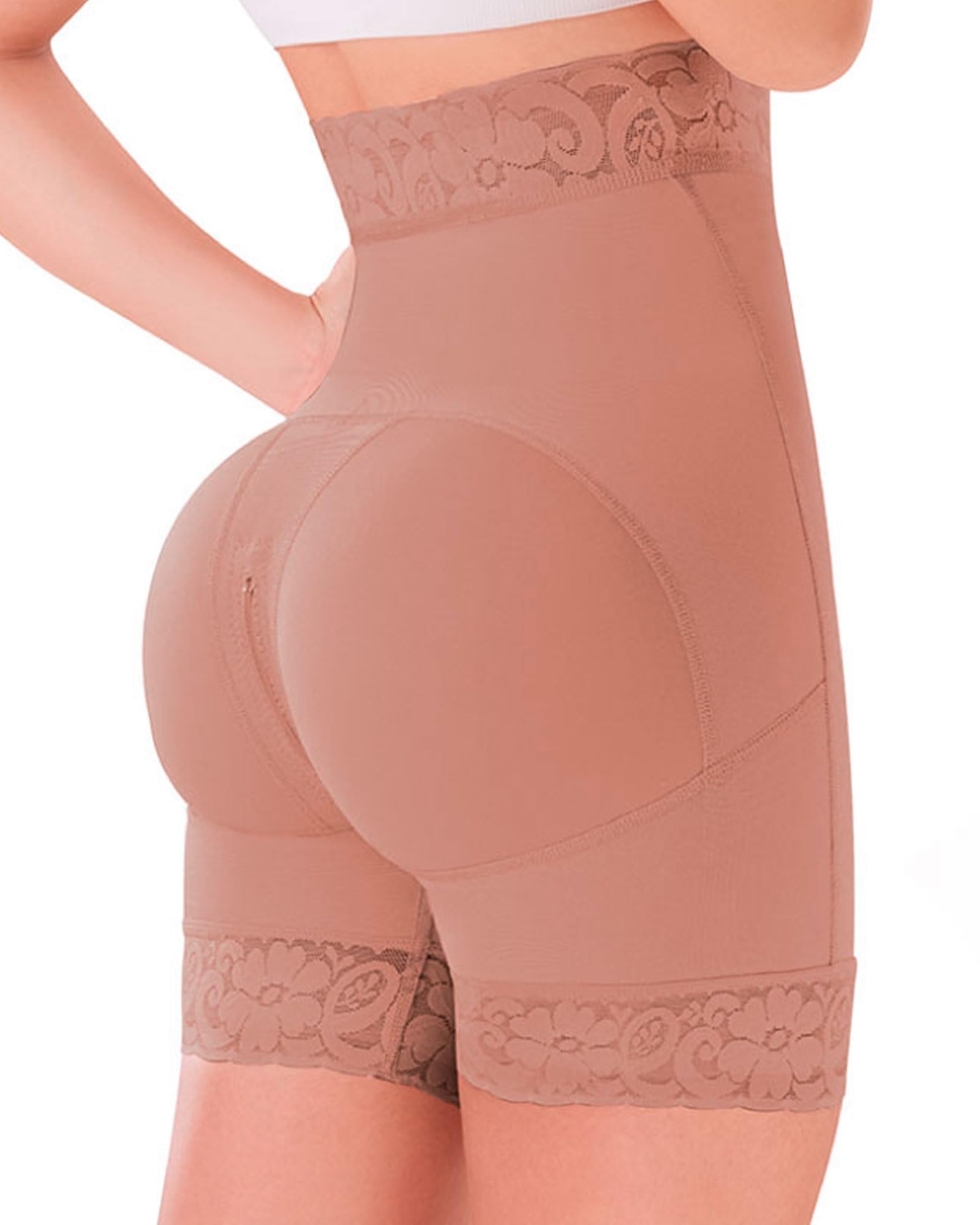 Shape Concept Butt Lifting Shorts for Women - High Compression Shapewear with Tummy Control & Booty Enhancement - Perfect for Workouts, Yoga & Everyday Wear