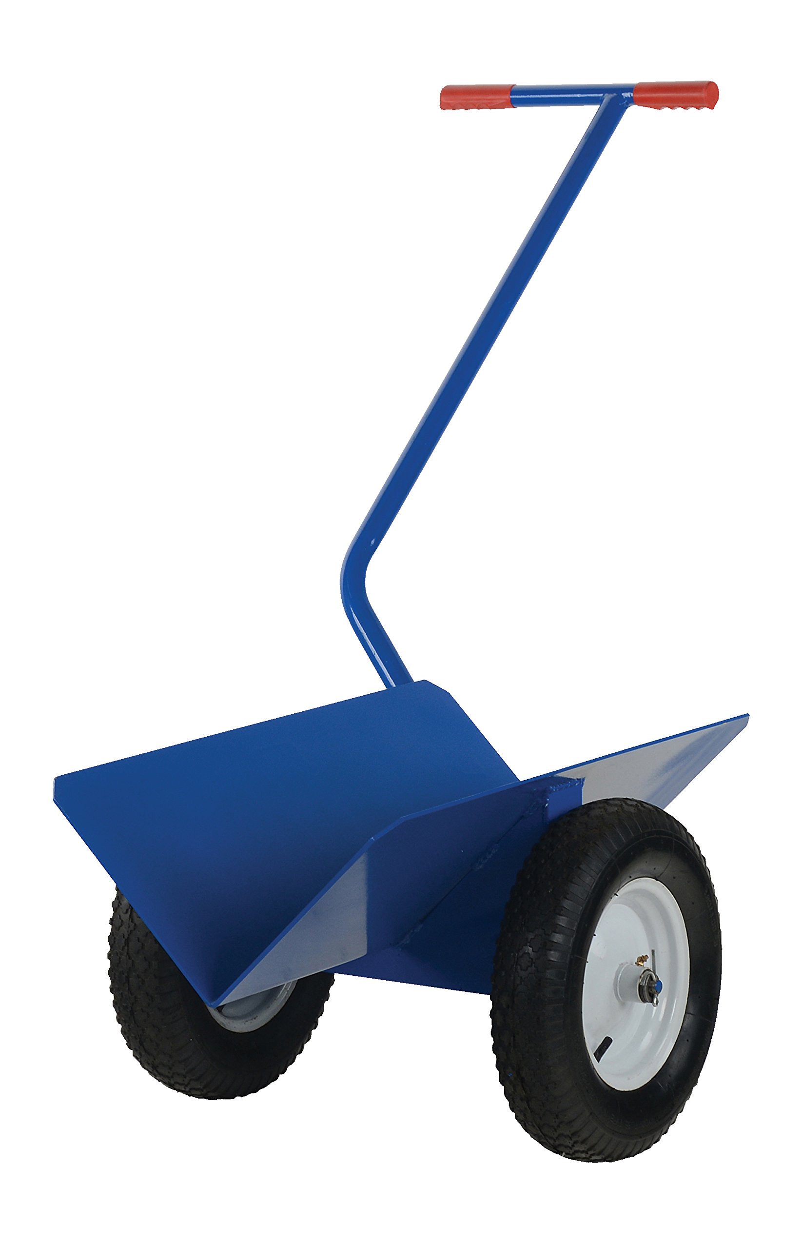 Heavy Duty V-Groove Pipe Roller with Pneumatic Wheels - Perfect for Construction, Plumbing, and Industrial Pipe Handling