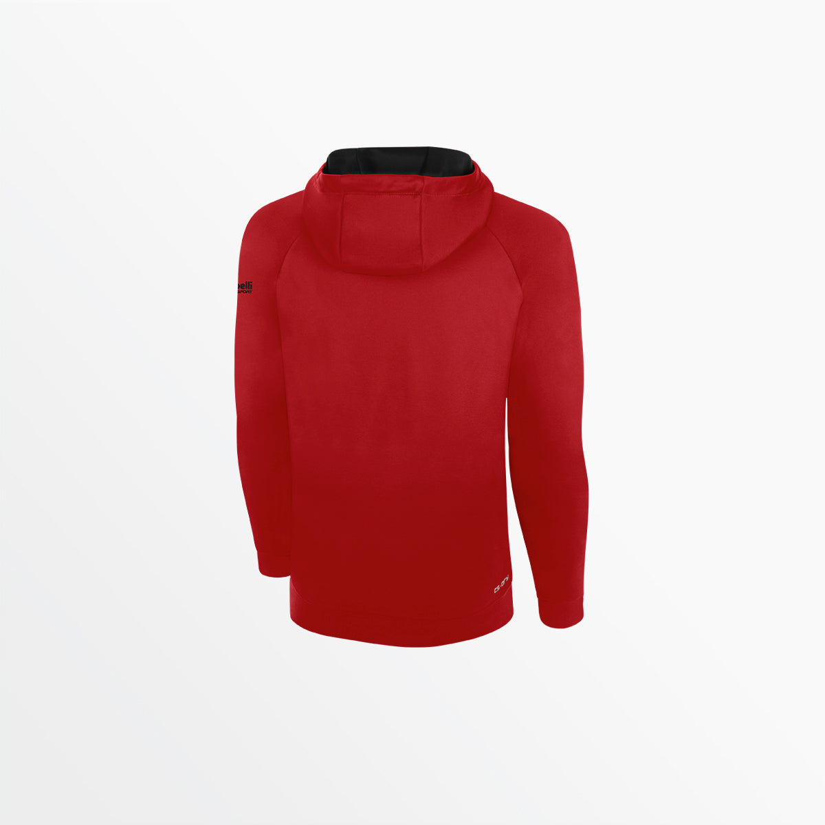 Men's Therma Fleece Pullover Hoodie with Front Repeating Logo - Cozy Winter Wear for Outdoor Activities & Casual Style