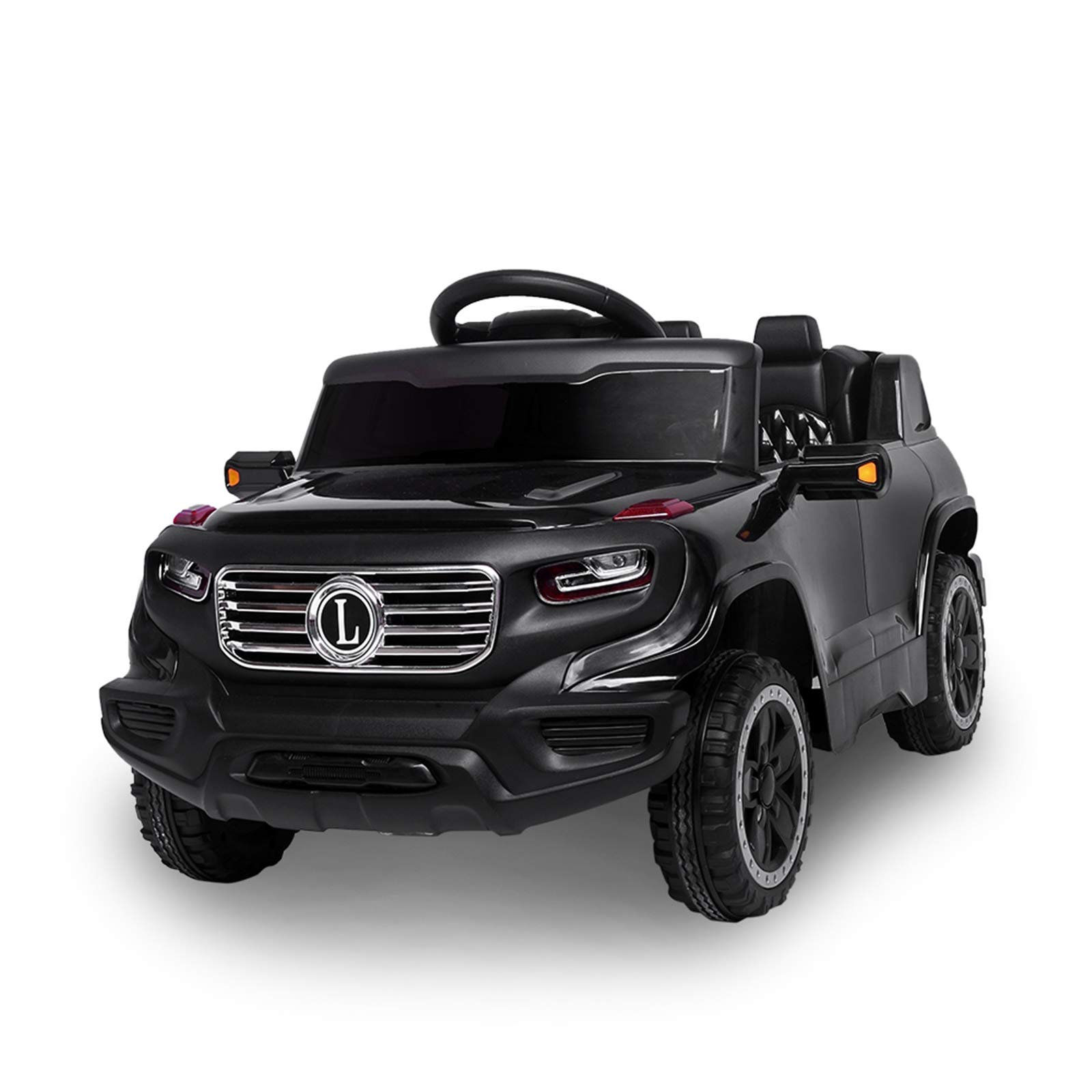12V 3.7 MPH 2-Seater Kids Electric Ride On Car Toy with Parent Remote Control, LED Lights, Music & Horn - Perfect for Outdoor Play, Birthday Gifts & Toddler Adventures