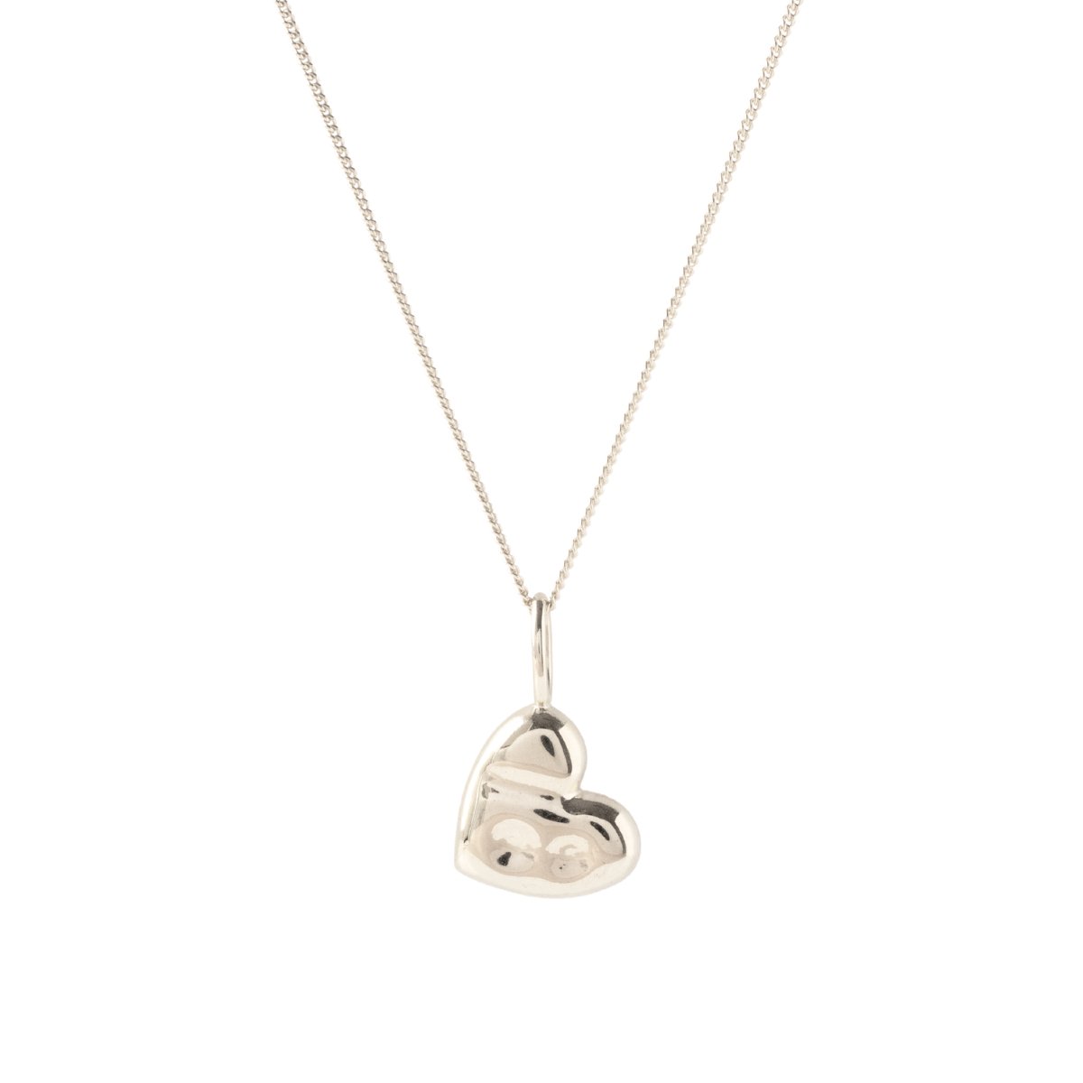 Fearless Heart Pendant Necklace for Women - Sterling Silver Jewelry Gift for Valentine's Day, Anniversary & Special Occasions