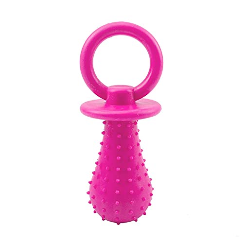 Interactive Dog Chew Toys with Suction Cup - TPR Ball & Elastic Ropes for Puppy Teeth Cleaning, Molar Biting, and Playtime Fun (Nipple Color) - Perfect for Indoor Play, Dental Care, and Puppy Training