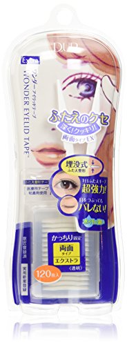 UPD WONDER EYELID TAPE D-UP (Extra) - Double Eyelid Tape for Monolid & Hooded Eyes | Perfect for Asian Eyes | Natural Looking Eyelid Lift | Great for Makeup & Daily Use