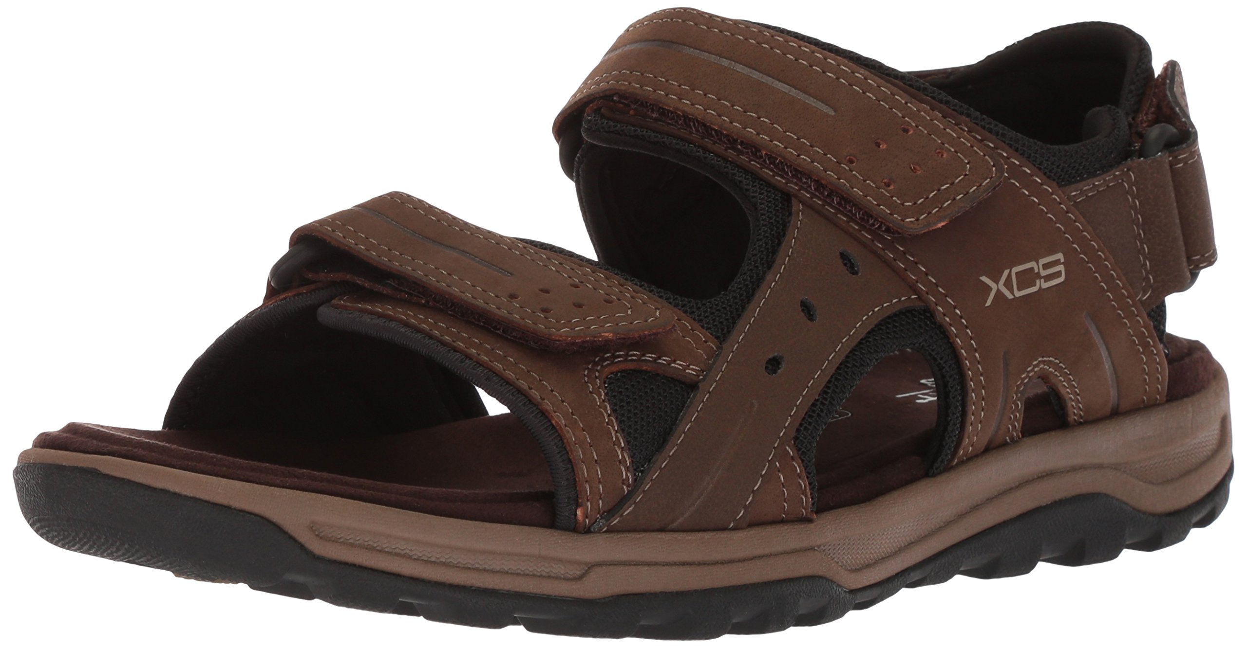 Rockport Men's Trail Technique Velcro Sandal - Comfortable Hiking & Walking Sandals for Outdoor Adventures, Travel & Casual Wear