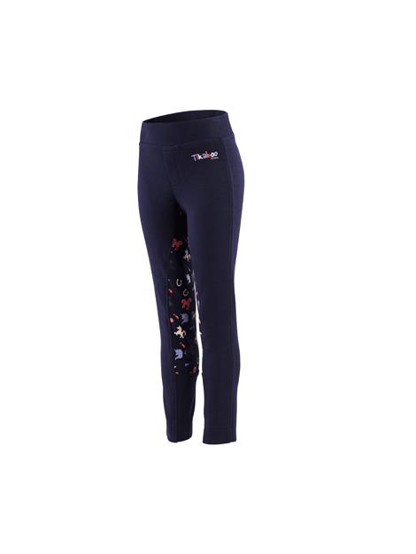 Tikaboo Tots Jodhpurs for Girls - Stylish Equestrian Riding Pants for Horseback Riding & English Show Jumping
