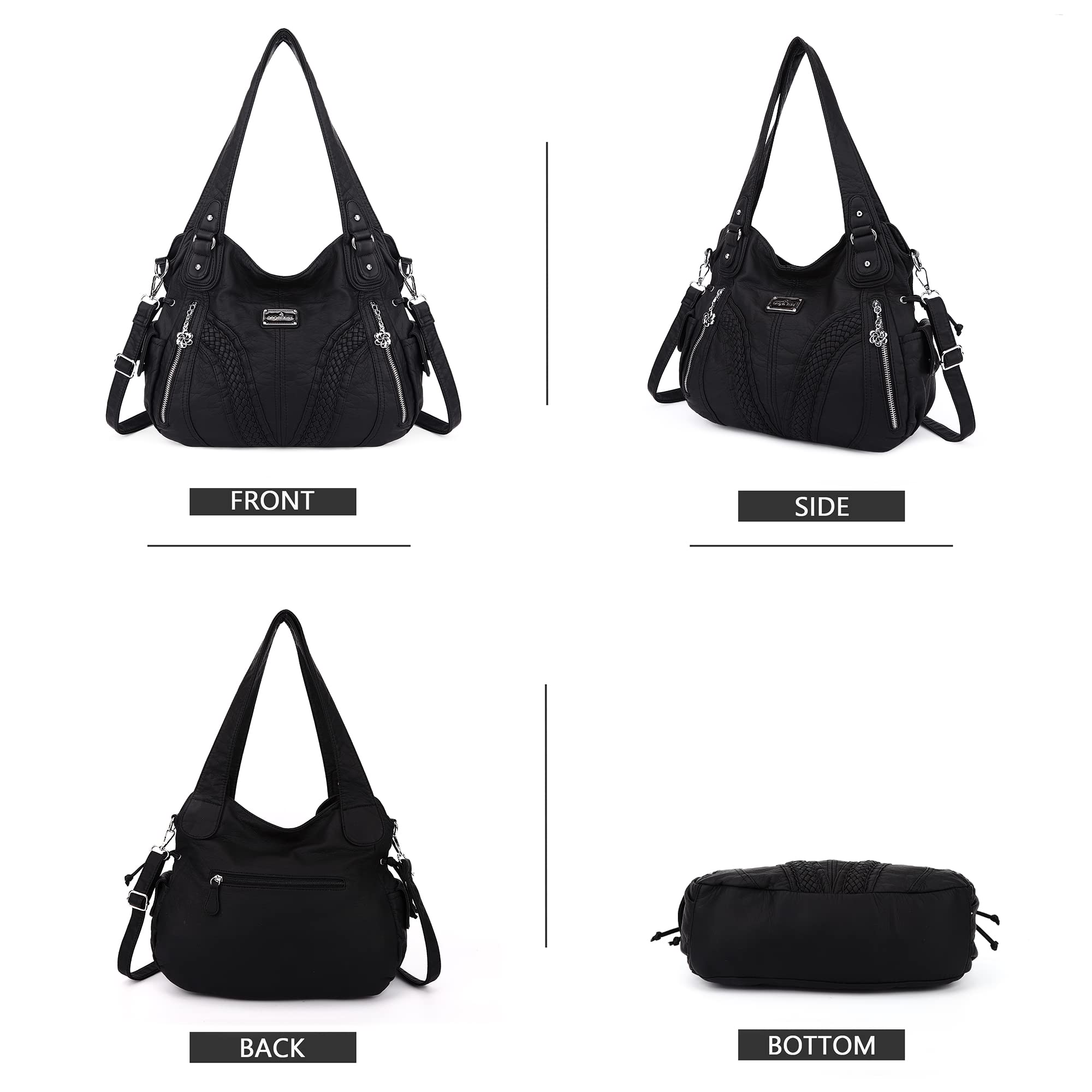 Stylish Women's Tote & Shoulder Bags - Fashionable Synthetic Leather Handbags for Work & Travel | Trendy Purses, Satchels & Top Handle Bags for Everyday Use, Office & Shopping