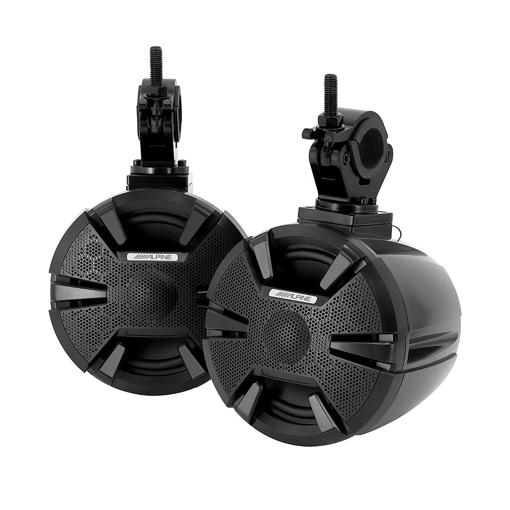 Alpine PSS SX01 Universal Waterproof Bluetooth Speaker - Outdoor, Beach, Pool, Camping & Party Sound System