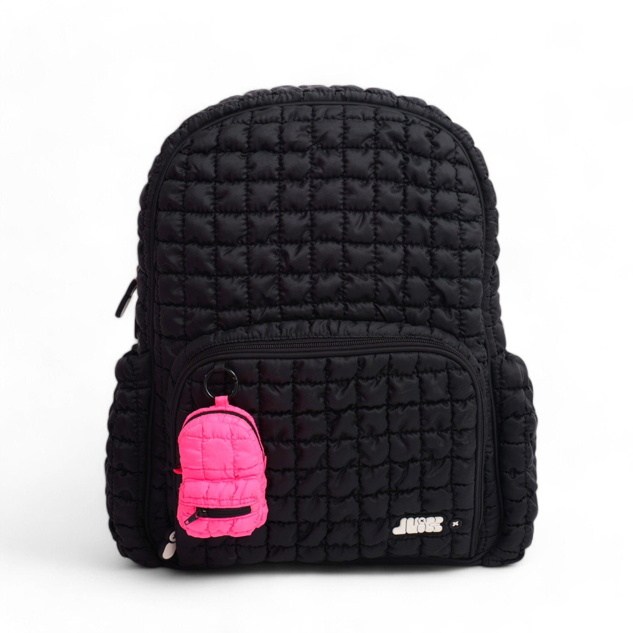 Boba Mini Keychain Backpack for Women & Girls - Cute Hot Pink Small Purse for School, Travel & Everyday Use