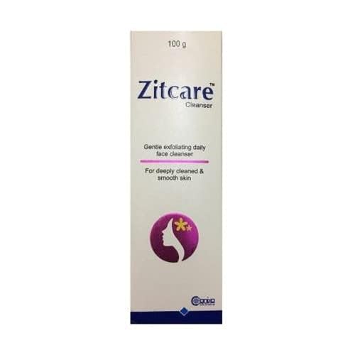 Zitcare Acne Cleanser Lotion 100ml - Oil-Free Face Wash for Acne-Prone Skin | Gentle Daily Cleansing for Teens & Adults | Perfect for Morning & Night Skincare Routine