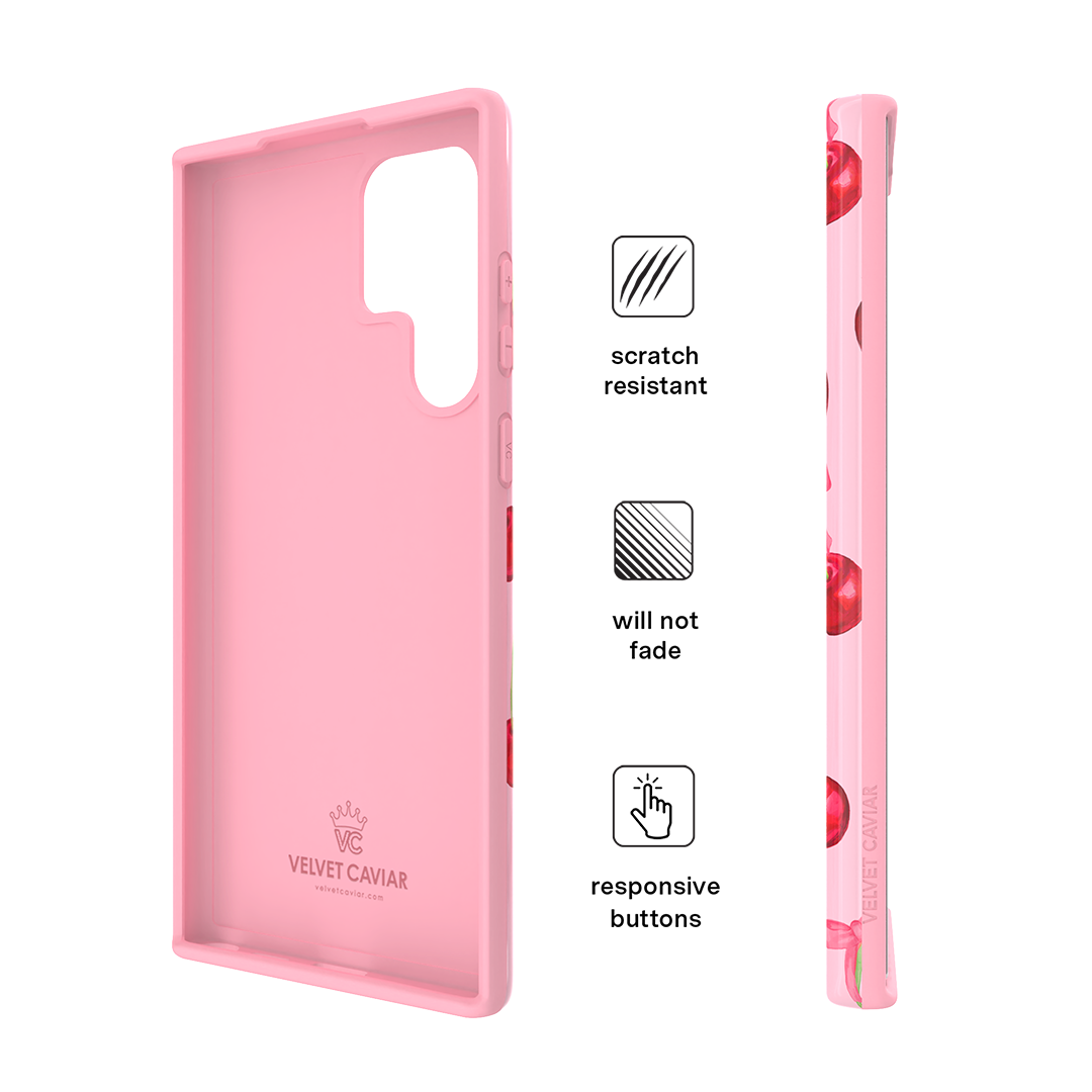 Samsung Galaxy Phone Case with Sweet Cherry Design - Stylish & Protective Cover for Everyday Use