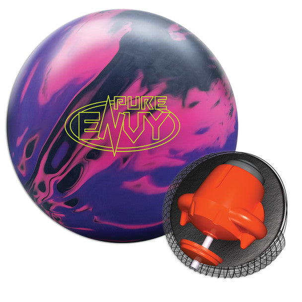 Hammer Pure Envy Bowling Ball - High Performance Reactive Resin for Hook & Strike | Perfect for League Play & Tournament Competition