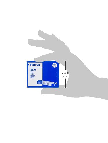 1000-Pack 26/6 Heavy Duty Staples for Office, Home, School & Crafting - Compatible with Most Standard Staplers