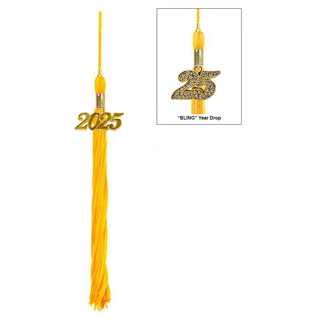 Matte Gold Graduation Cap and Gown Set for Kids - Preschool & Kindergarten Graduation Ceremony - Perfect for School Photos, Yearbook, and Commencement Celebrations
