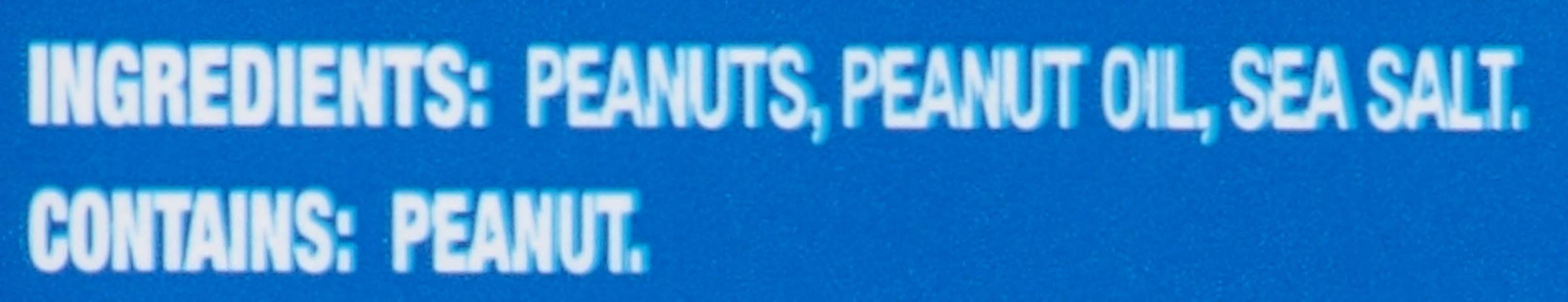 PLANTERS Salted Peanuts - Kosher Certified Bulk Nuts (2.19lb Jar) | High Protein Plant-Based Snack | Roasted in Peanut Oil | Perfect for Cocktail Parties, School Snacks & Adult Gatherings | Healthy On-the-Go Nutrition