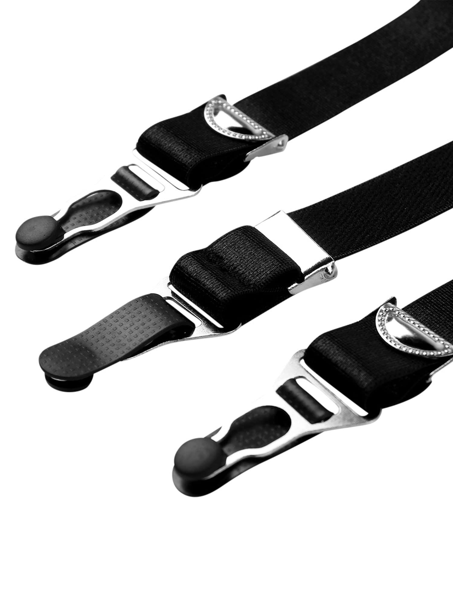 Sexy Women's Mesh Garter Belt - High Waist Suspender Belt with 6 Metal Clips for Stockings & Lingerie | Perfect for Bridal, Boudoir & Special Occasions