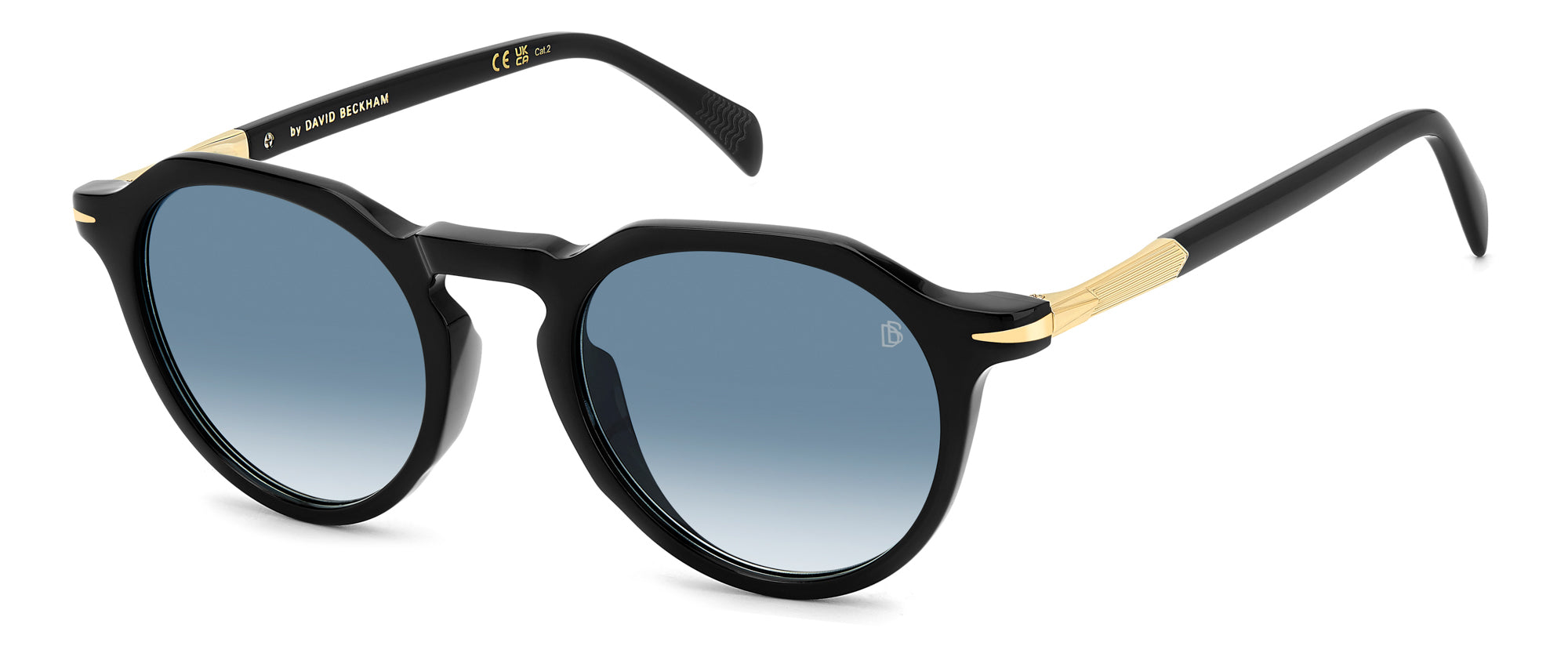 David Beckham DB1171/S Men's Sunglasses - Polarized UV Protection Aviator Style for Driving, Outdoor Sports & Fashion