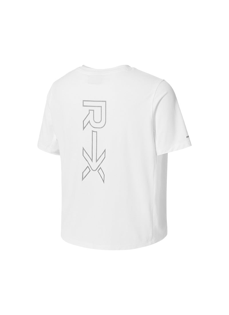 RX Air Mesh Crop Short Sleeve - Breathable Workout Top for Women | Yoga, Running & Gym Fitness Apparel | Moisture-Wicking Activewear for Summer Sports