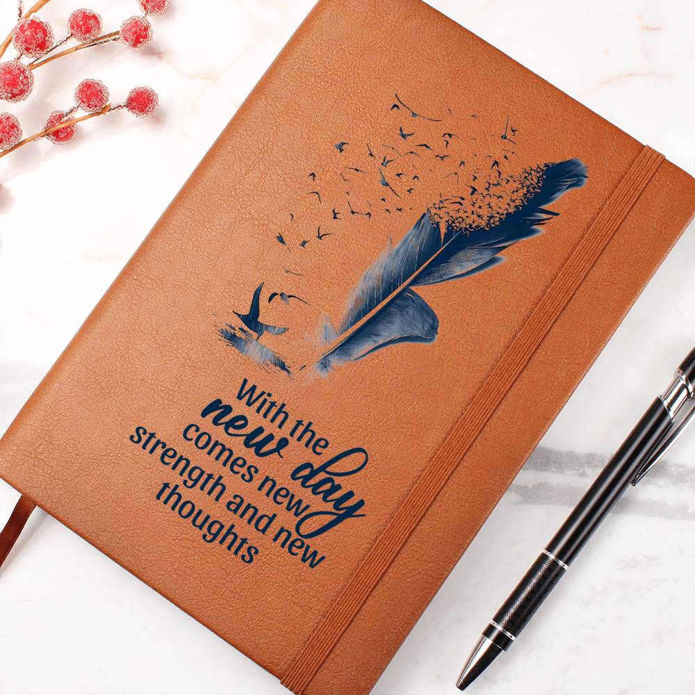 Premium Leather Writing Journal - Elegant & Durable Notebook for Daily Reflections, Gift Ideas & Creative Writing - Perfect for Journaling, Note Taking & Thought Organization