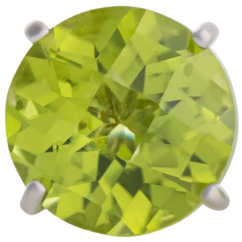 White Gold | Green Peridot