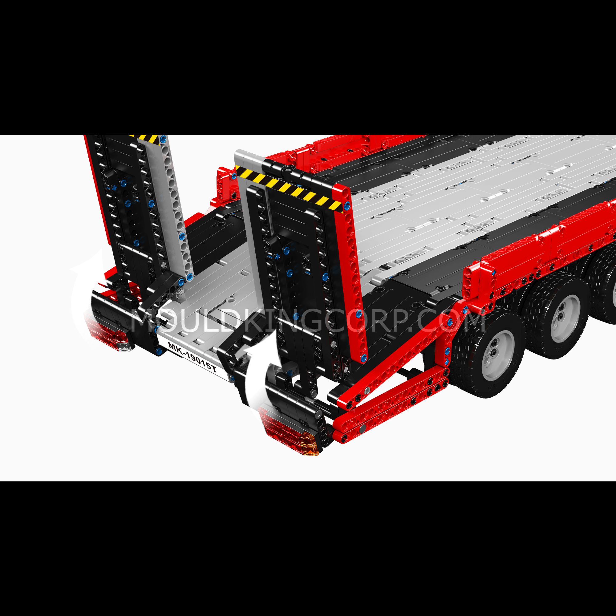 MOULD KING 19015T FH16 Pneumatic Tractor Trailer Building Set - 3,399 Pcs STEM Construction Toy for Adults & Kids | Perfect for Engineering Enthusiasts, DIY Projects & Collectors