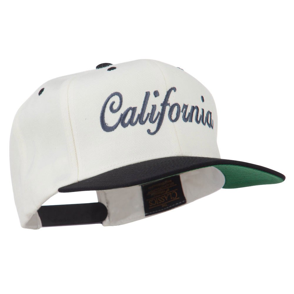 California Embroidered Snapback Hat - Adjustable Dad Cap for Men & Women - Trendy Baseball Caps for Outdoor Sports, Streetwear Fashion | e4Hats.com