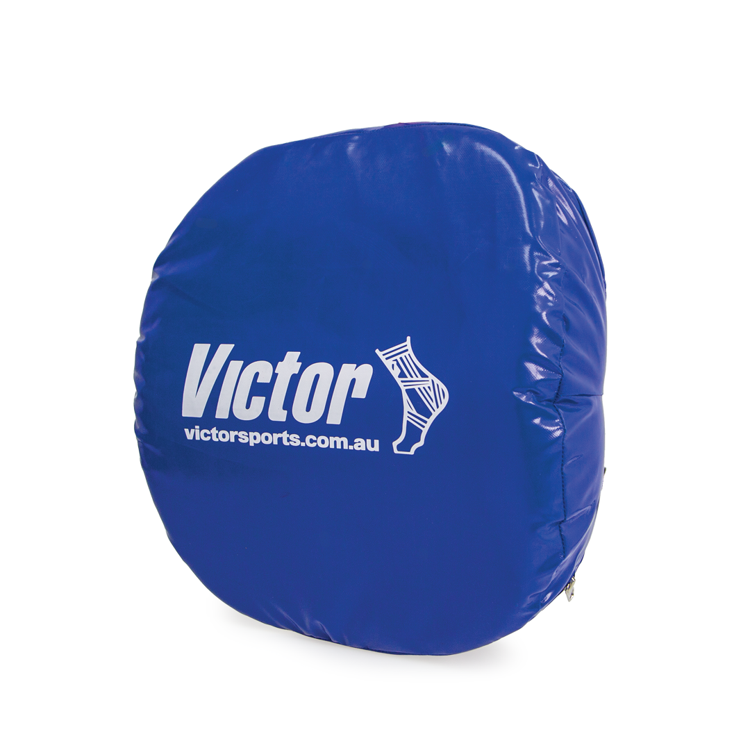 Victor Hit Shield Curved Forearm - 55cm x 50cm Martial Arts Training Shield for MMA, Kickboxing & Self-Defense - Durable Protective Gear for Sparring & Combat Sports