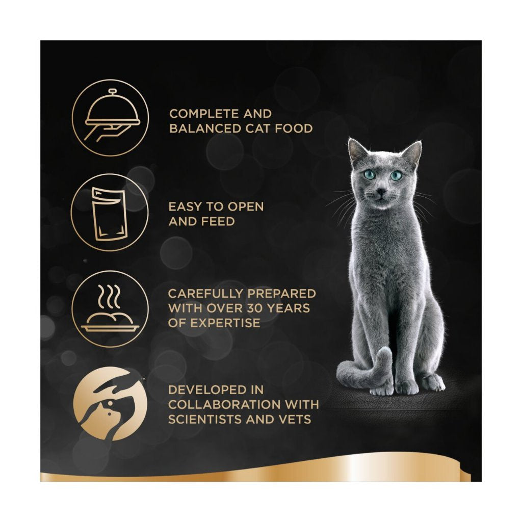 Sheba Deluxe 85g Premium Canned Cat Wet Food - Gourmet Pate with Nutrient-Rich Ingredients for Adult Cats - Perfect for Special Occasions & Daily Treats