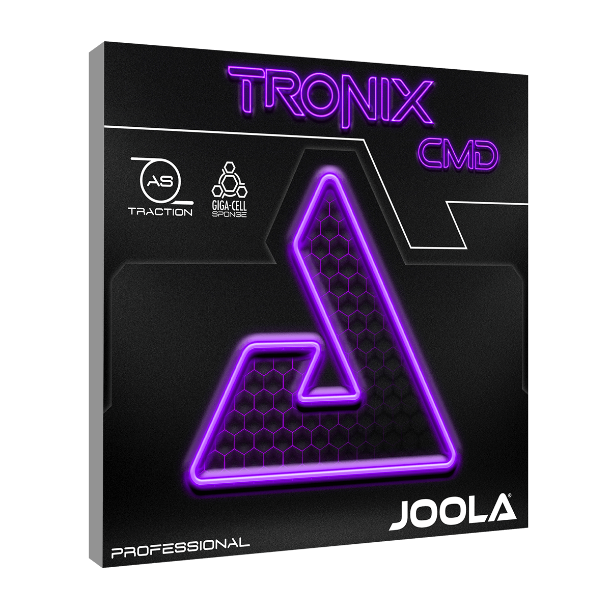 JOOLA Tronix CMD Professional Table Tennis Rubber - High Spin & Speed Performance for Competitive Players | Perfect for Tournament Play & Training Sessions
