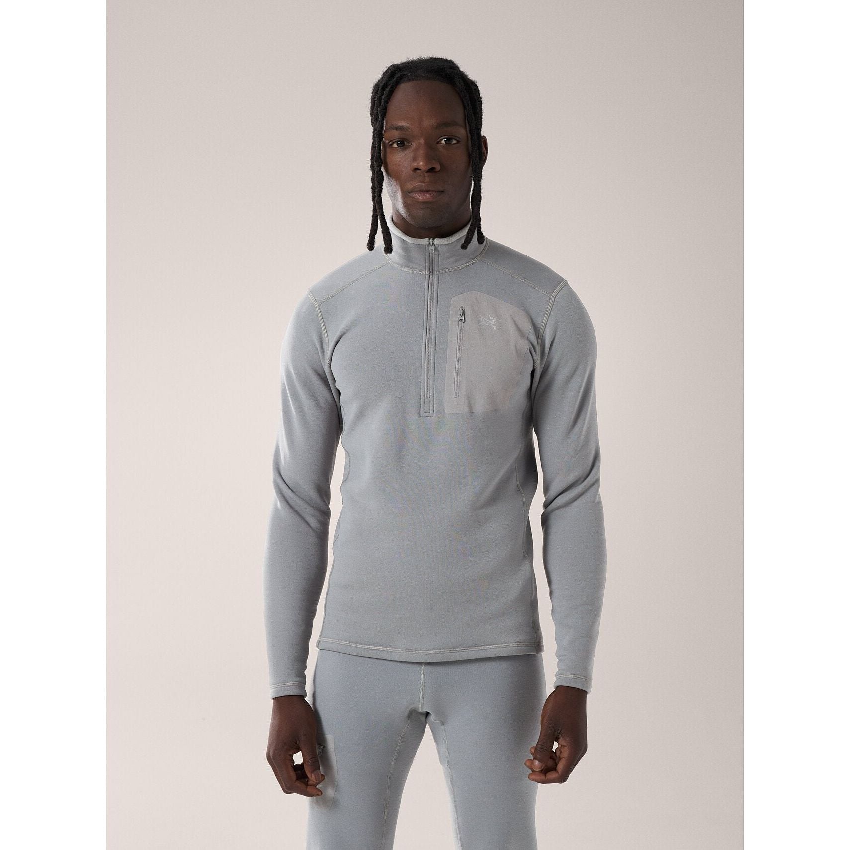 Arc'teryx Men's Rho Heavyweight Zip Neck Baselayer - Thermal Merino Wool Long Sleeve Shirt for Winter Hiking, Skiing & Outdoor Activities