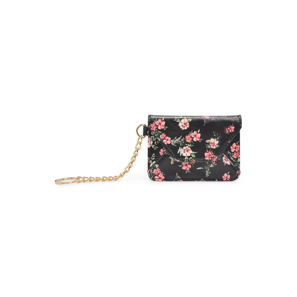 GIA Floral Card Holder - Slim RFID Blocking Wallet for Women - Perfect for Travel, Shopping & Everyday Use