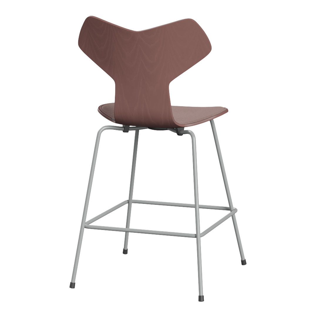 Grand Prix Counter Chair 3138 - Colored Ash Wood with Front Upholstery - Perfect for Kitchen Islands, Breakfast Bars & Modern Dining Areas