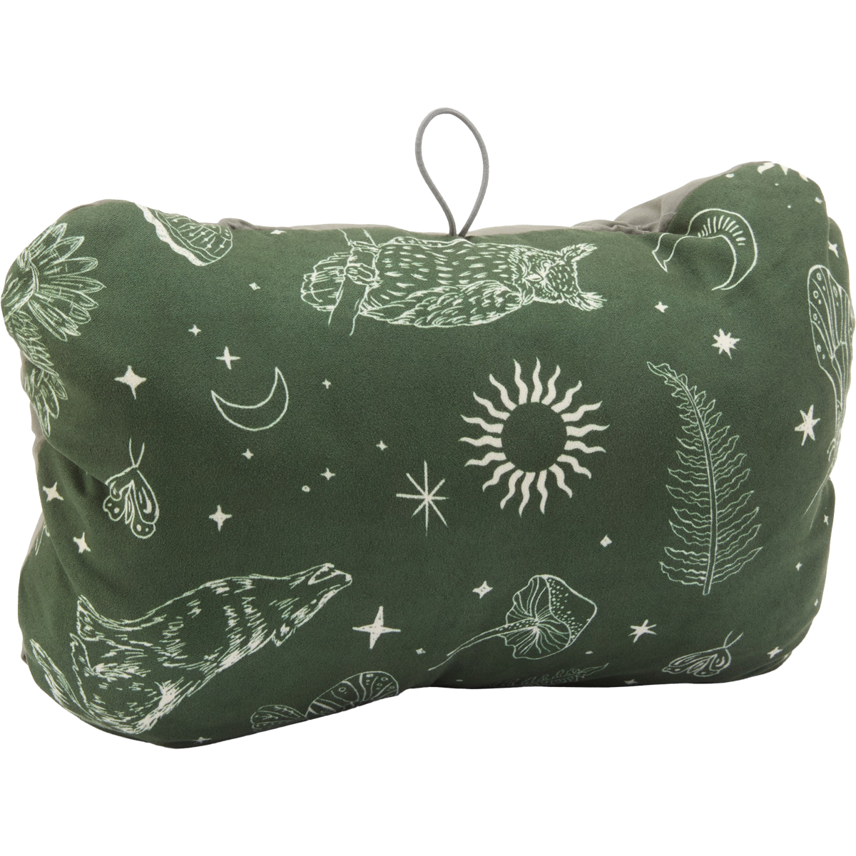 Ultra Soft Compressible Travel Pillow with Cinch Strap - Perfect for Airplanes, Camping & Home Use