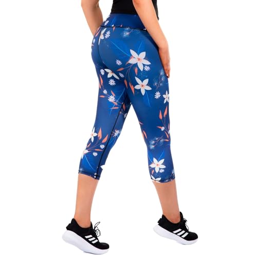 Blue Flowers W/ Pockets
