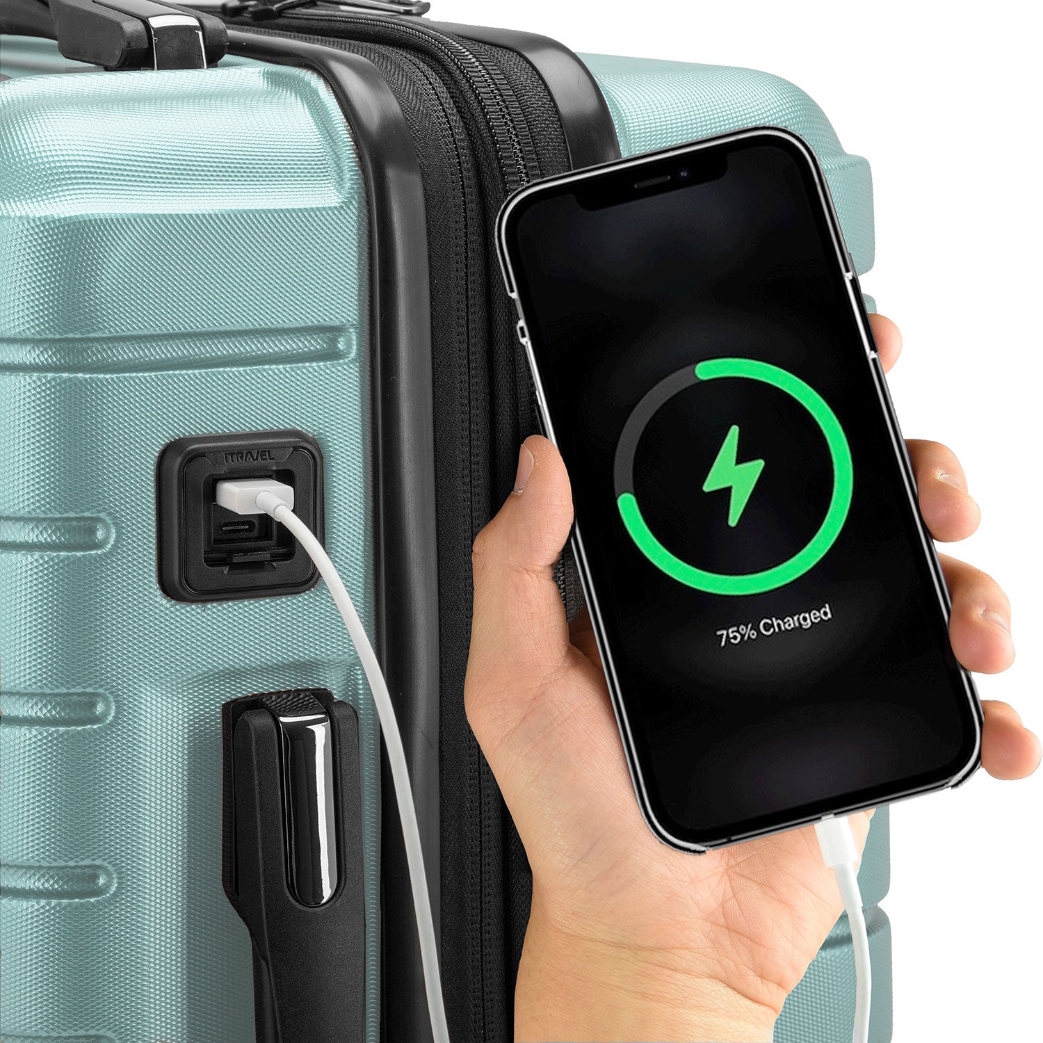Archer 3-Piece Luggage Set - Lightweight Spinner Suitcase with TSA Lock - Perfect for Travel, Business Trips & Vacations