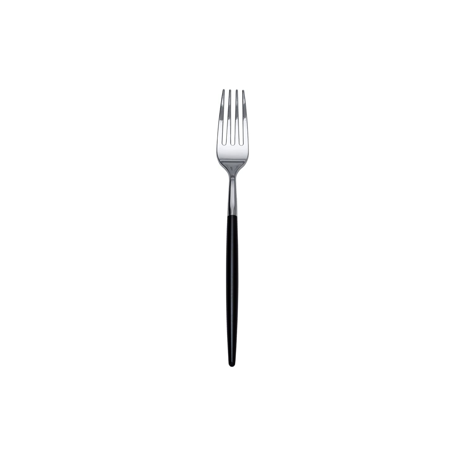 Trendables 120 Pack Heavy Duty Disposable Plastic Forks - Elegant Black & Gold Two-Tone Silverware for Weddings, Parties, Catering & Events - Perfect for Outdoor Dining, Picnics & Special Occasions