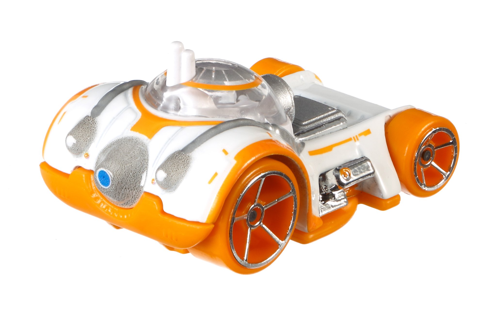 Hot Wheels Star Wars Rogue One BB-8 Character Die-Cast Car - 1:64 Scale Collectible Toy for Kids & Adults - Perfect for Display, Play & Star Wars Fans Collection