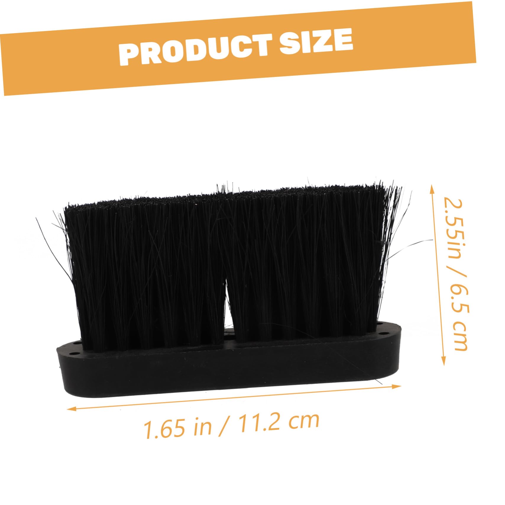 Garneck 2-Pack Bench Duster Replacement Heads - Fireplace & Kitchen Cleaning Brush Set - Durable Cleaning Accessories for Bench, Furniture & Household Surfaces - Perfect for Fireplace Maintenance & Kitchen Deep Cleaning