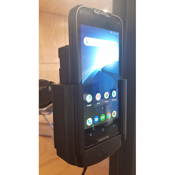 Datalogic Memor 10 Wireless Charging Car Mount Holder - Fast Qi Charging Cradle for Smartphones in Vehicles | Perfect for Commuting, Road Trips & GPS Navigation